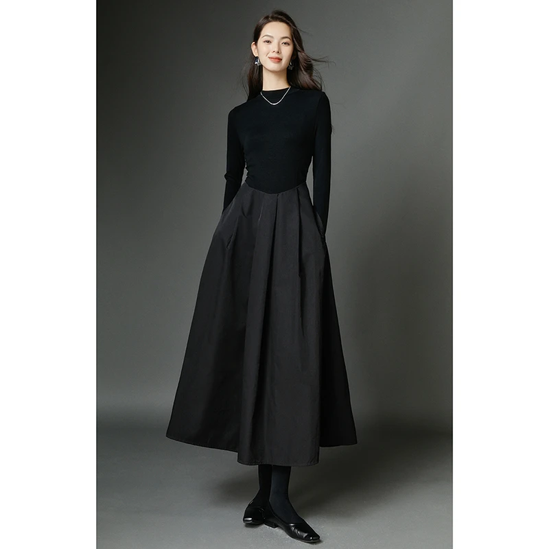 【专享】A字长袖连衣裙24080535