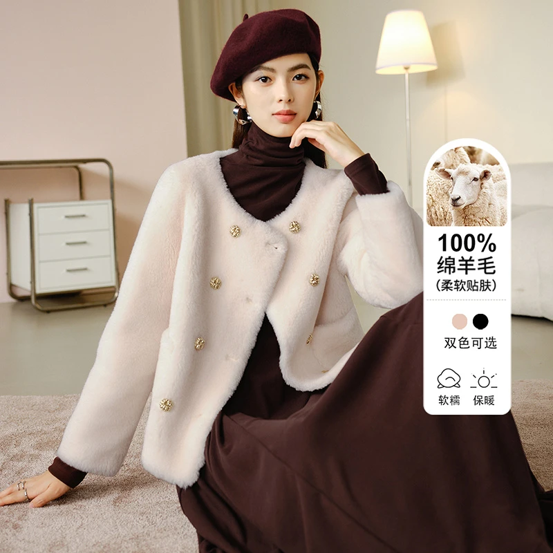 晚白【粉丝专享】冬厚外套全外套女24052734