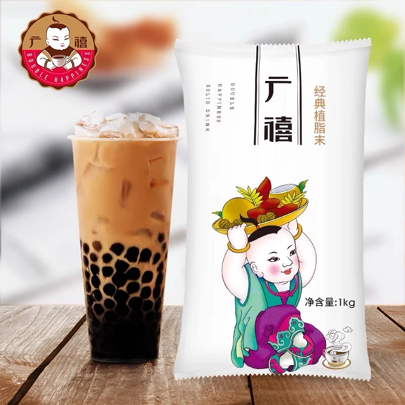 广禧植脂末奶精粉1kg 咖啡奶茶伴侣家用珍珠奶茶店专用原材料批发