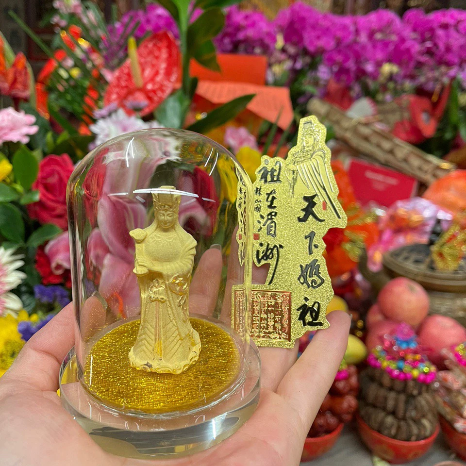 【已过香】湄洲岛妈祖 天后娘娘车载摆件 站姿款