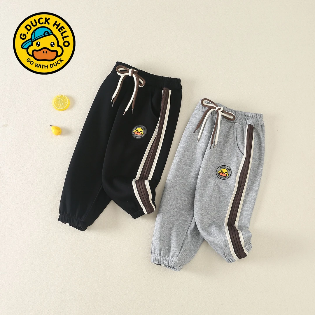儿童秋装运动卫裤2024新款中小童长裤洋气休闲长裤子