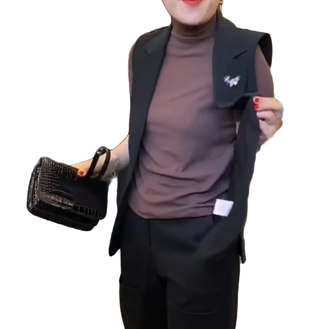 2023新款弹力面料百搭打底衫