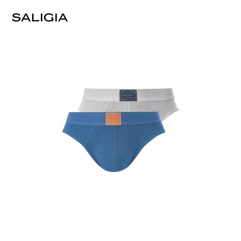 SALIGIA犬之力50S超细莫代尔网眼提花男士三角内裤