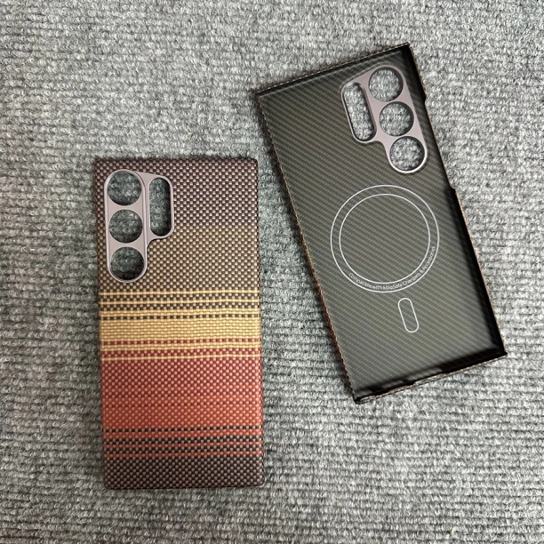 适用三星S24Ultra手机壳碳纤维s23ultra超薄防摔保护套全新微瑕