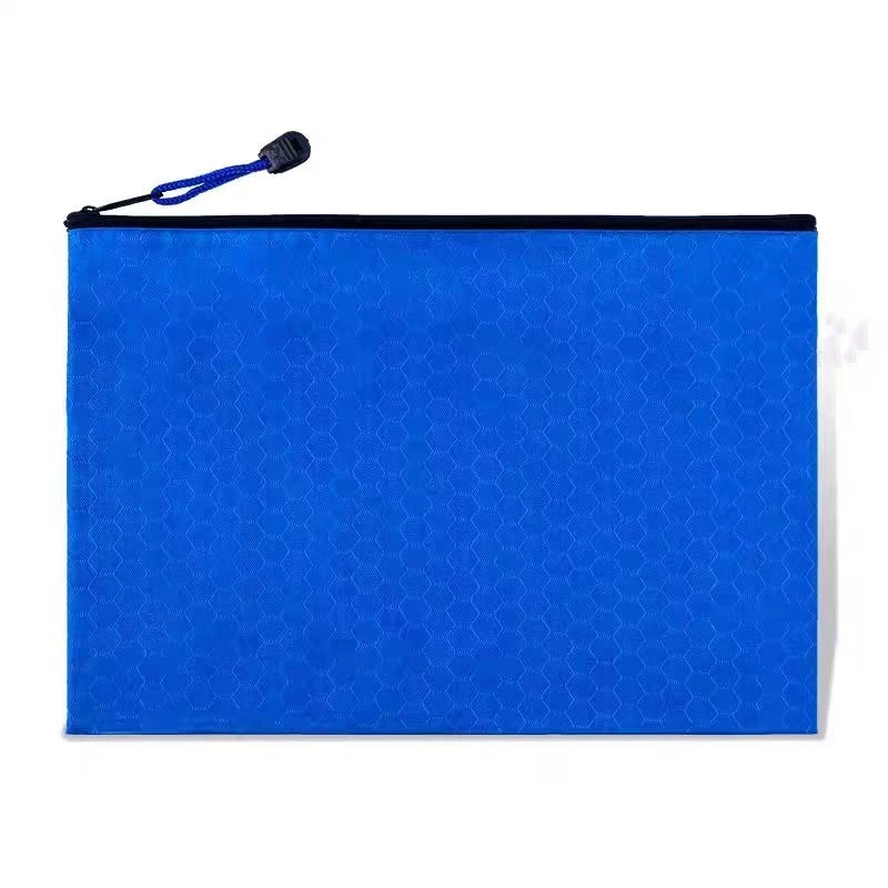 文件拉边袋防水大容量资料袋学生收纳袋