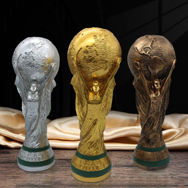 2022卡塔尔世界杯大力神杯高级感摆件1:1模型定制竞彩球迷装饰品