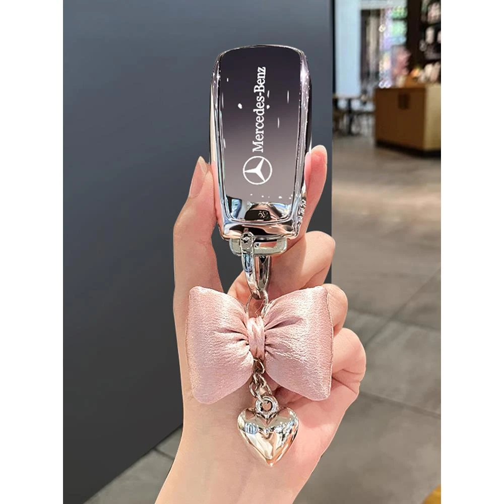 适用奔驰a200l钥匙套24款e300l车c260女e260/gle350壳E级glb220扣