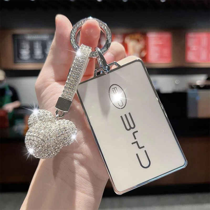 适用比亚迪卡片钥匙套海鸥护卫舰07驱逐舰05宋秦海豹汉EV壳唐NFC