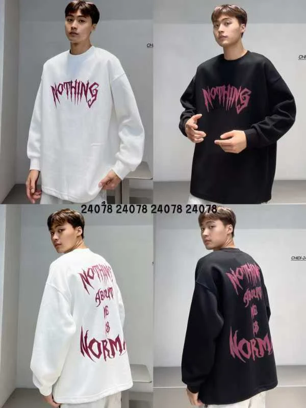 春秋冬高街潮牌大阔版卫衣潮牌男女同款遮肉显瘦包容性好阳光帅气