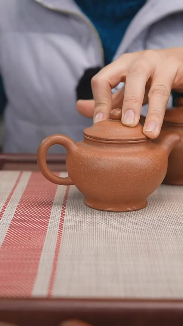 【闪购商品】紫砂茶壶金降坡掇只200cc