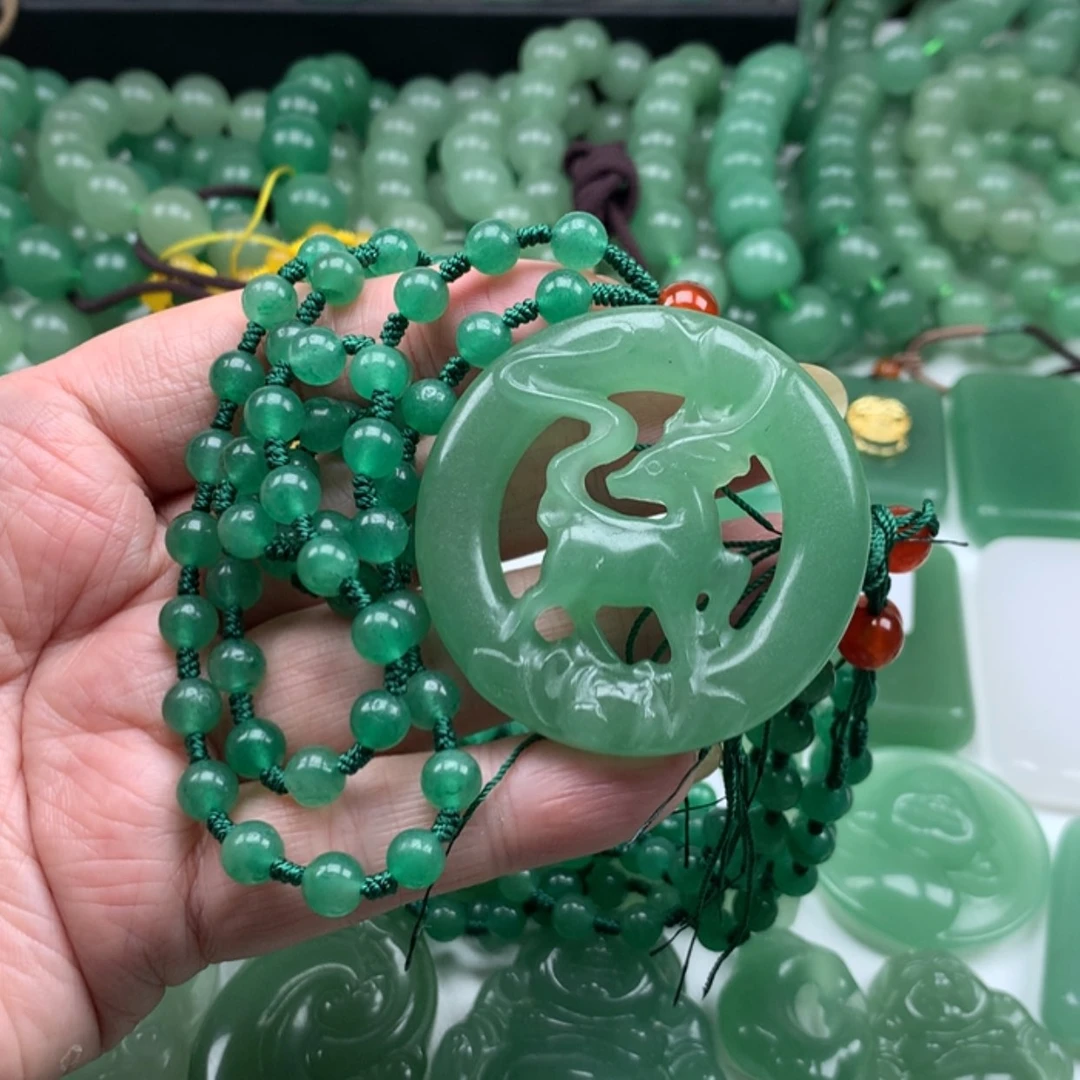 【闪购商品】东陵石颈饰未镶嵌栀*