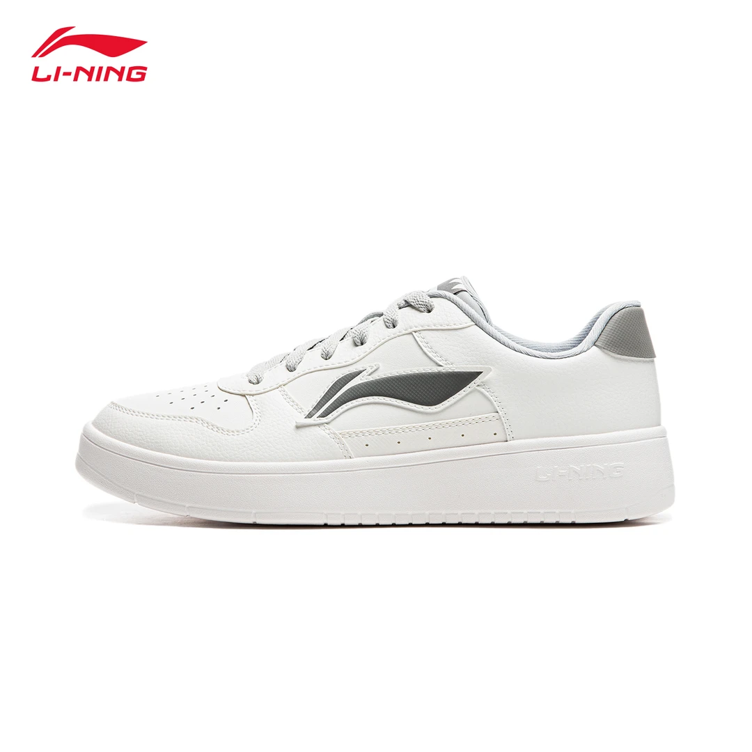 李宁浮舟男鞋板鞋休闲鞋男士鞋子低帮百搭学生小白鞋透气运动鞋子