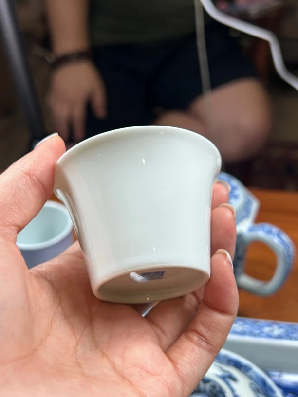 白胎微瑕肉眼无暇澄怀堂介意慎拍主人杯