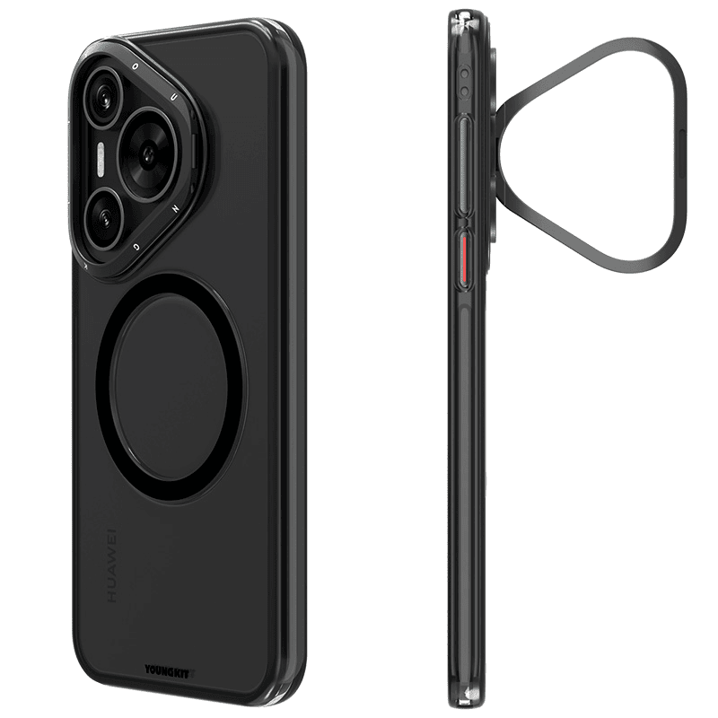 猿气晶格P70手机壳镜头支架磁吸华为防摔防撞超薄全包