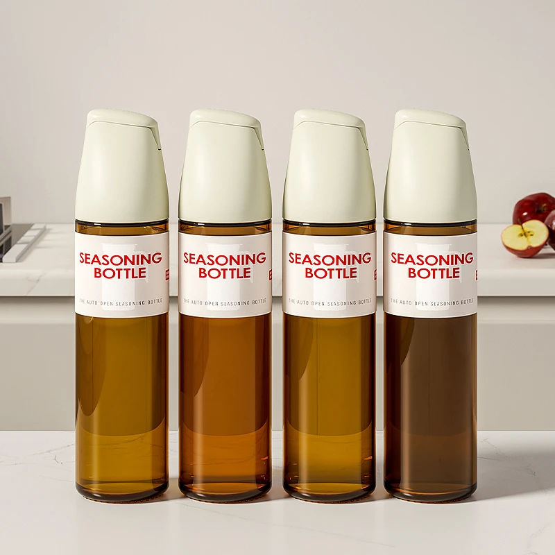 优勤避光玻璃油壶酱油醋调料瓶厨房家用密封自动开合不挂油瓶套装