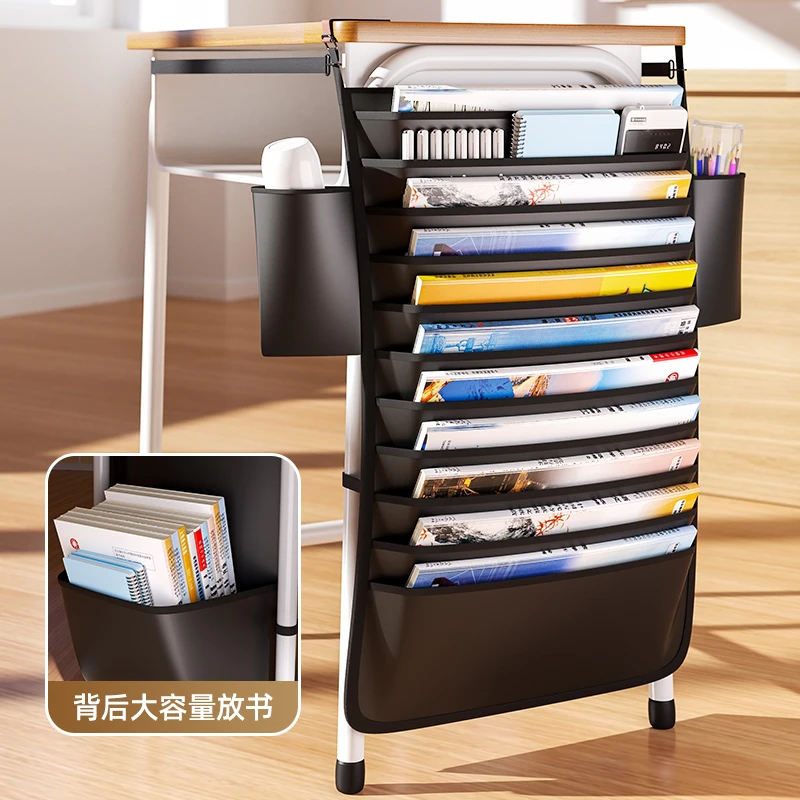 书袋课桌收纳学生书桌挂袋侧旁置物架挂书袋神器书本高中生教室装