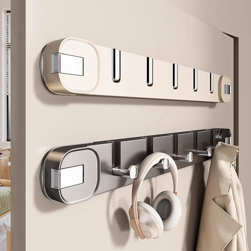 优勤吸盘门后挂钩挂衣架免打孔强力承重壁挂收纳入户门粘钩置物架