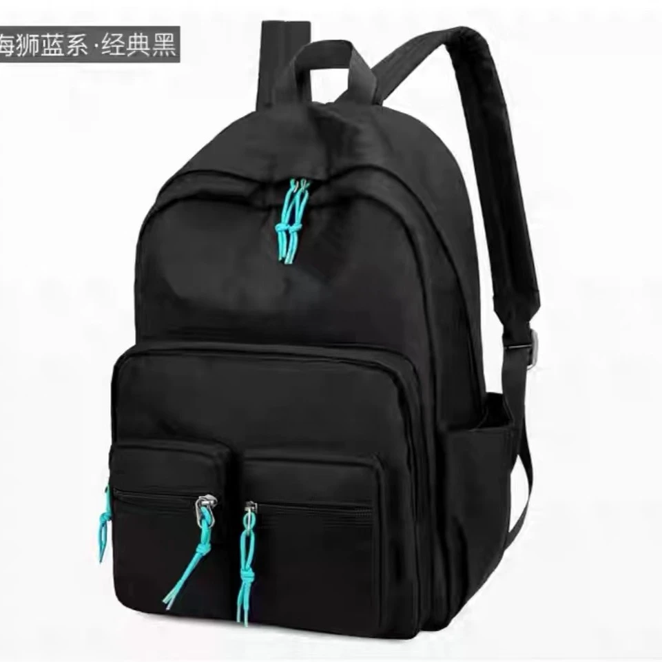 休闲款小双肩包男女随身双肩背包潮流户外经典时尚简约双肩包女