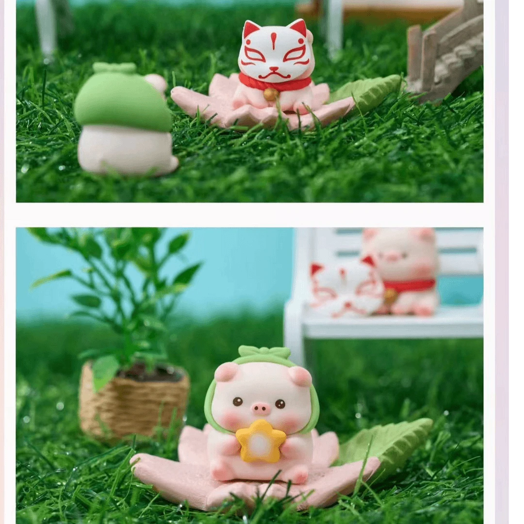 （GENKI拆盒）宝运猪猪-祈福物语萌粒第二弹潮玩