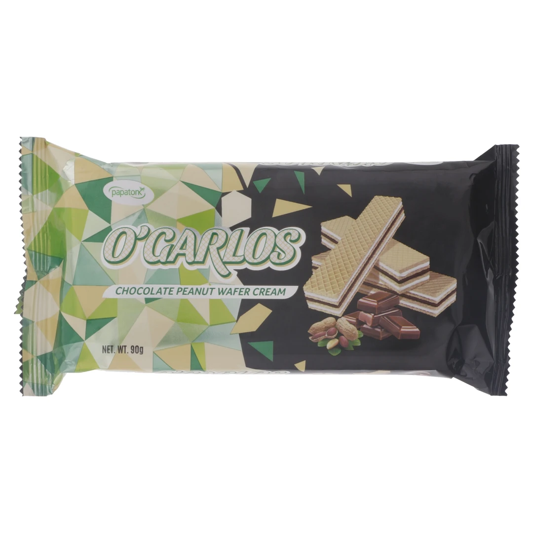 奥嘉莱巧克力威化饼干花生味 90g