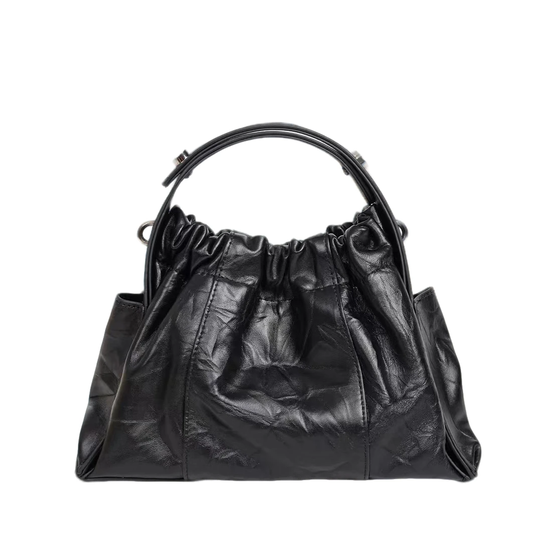 【邶娜严选】ZP-9615-黑色-轻奢女士简约百搭时尚气质小众包