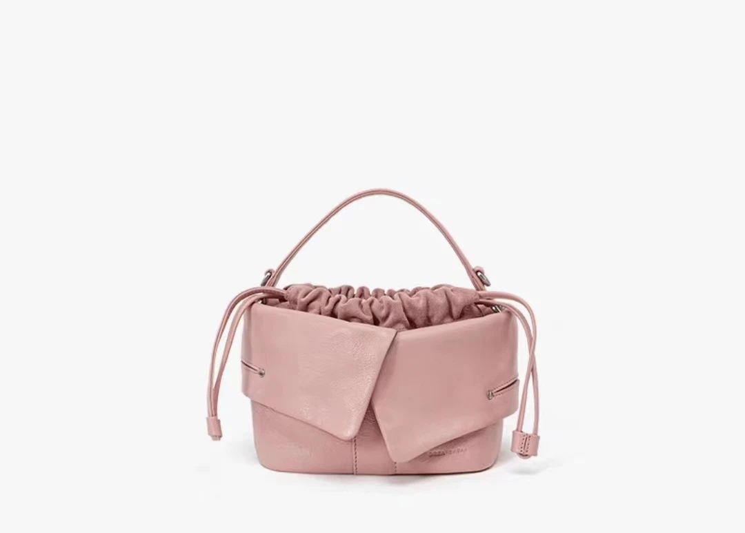 【邶娜严选】ZP-2313-粉色-轻奢女士简约百搭时尚气质小众包