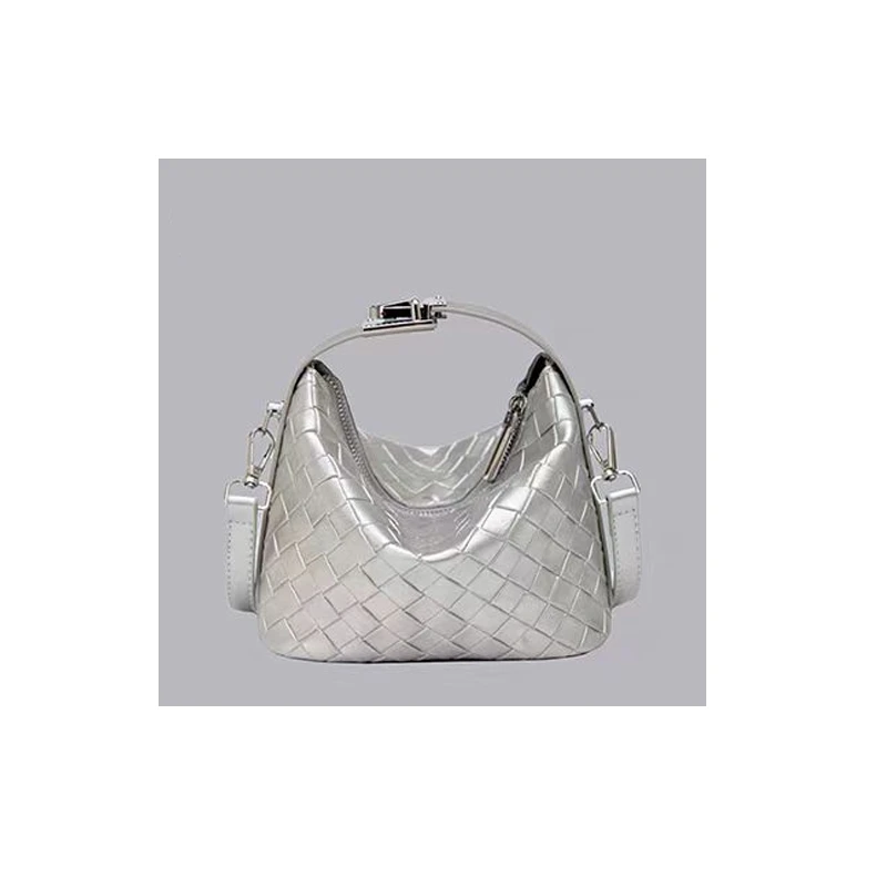 【邶娜严选】ZP-M.321 银色-轻奢女士简约百搭时尚气质小众包