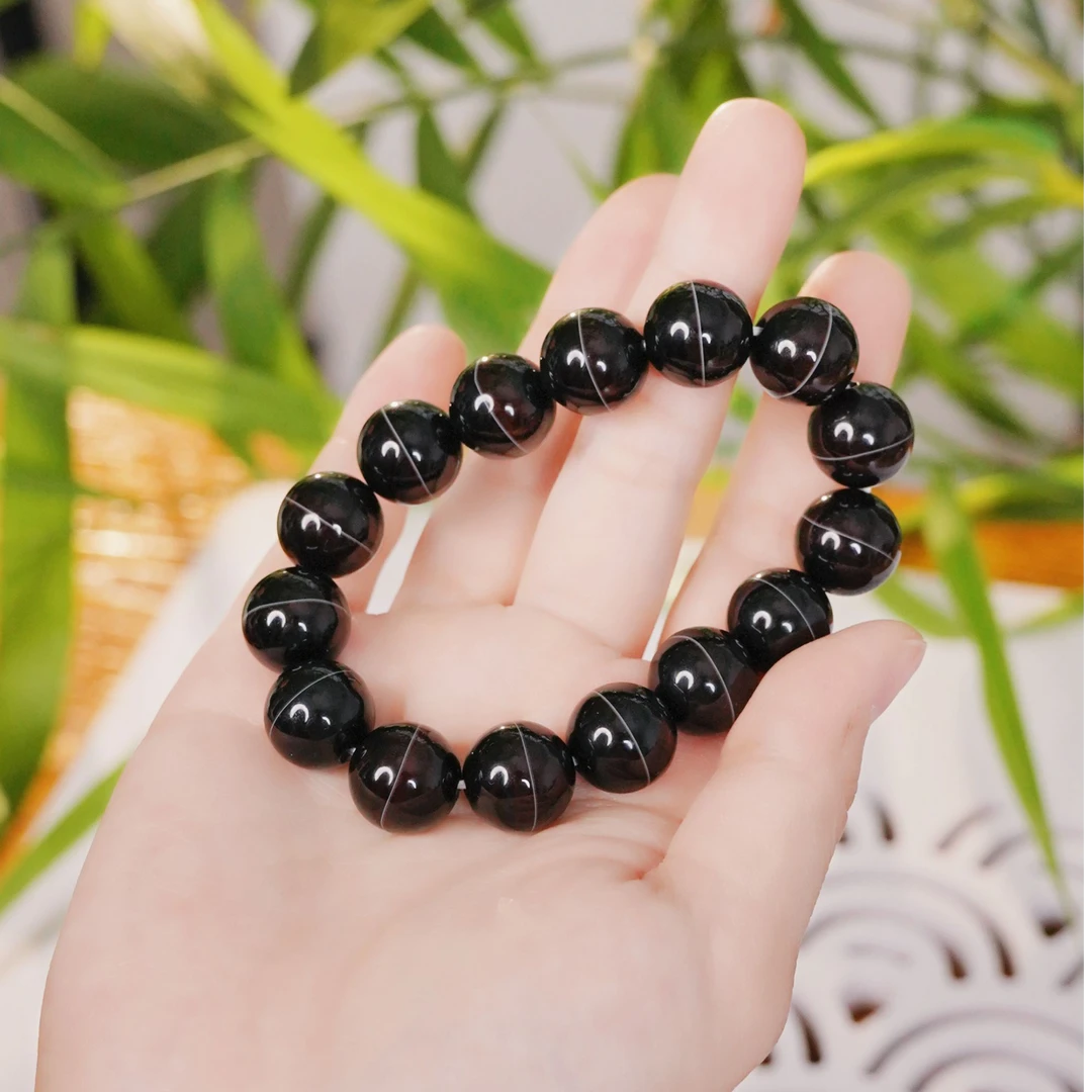 DZ7722一线药师圆珠玛瑙手串（卡1.2）-FS