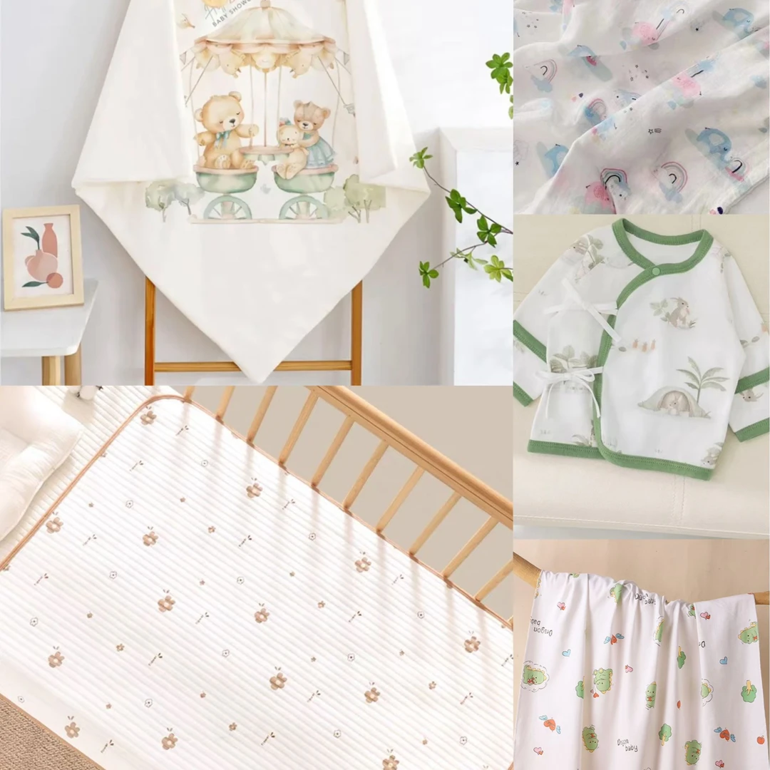 【谷织颜家纺店】 包被 隔尿垫 浴巾 方巾