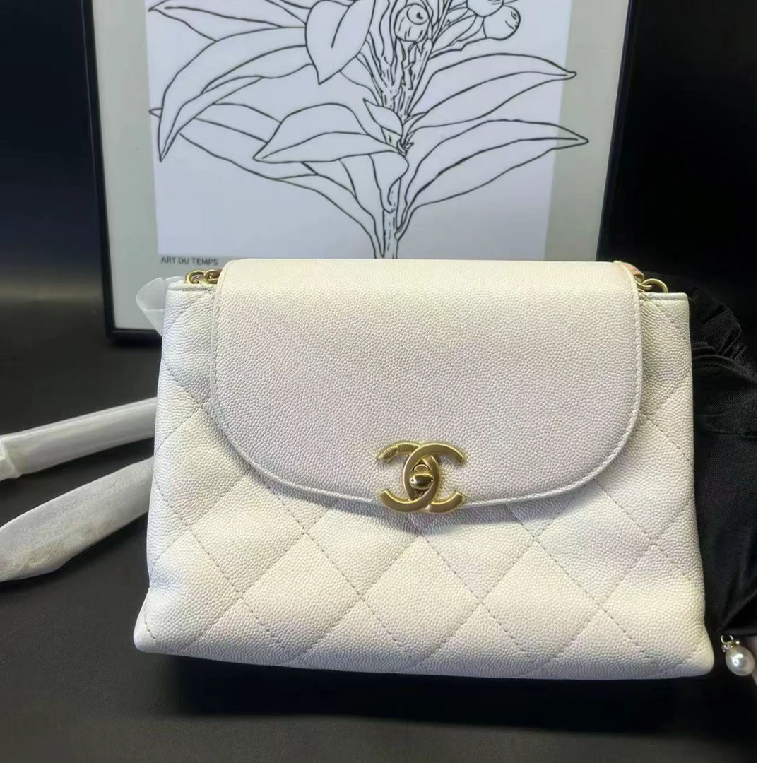 99新 Chanel/香奈儿 斜挎包 AB1602排队