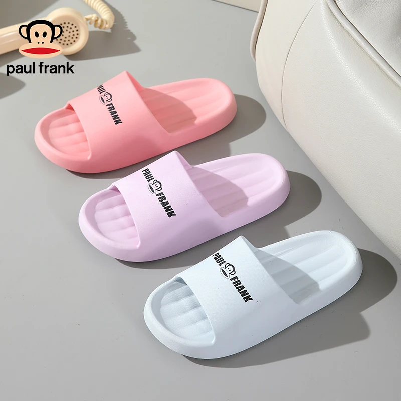 paul frank/大嘴猴2024大嘴猴夏季情侣凉拖鞋居家外穿通用防滑pvc