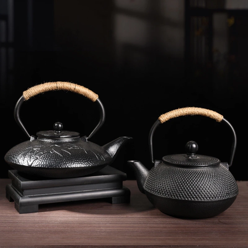 云礼茶器 户外烧烤炉围炉煮茶露营家用庭院炭烤炉子通用煮茶铁壶