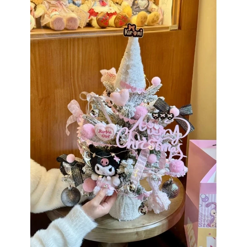 永生花圣诞节礼物diy圣诞树摆件三丽鸥公仔跨年送女朋友平安夜