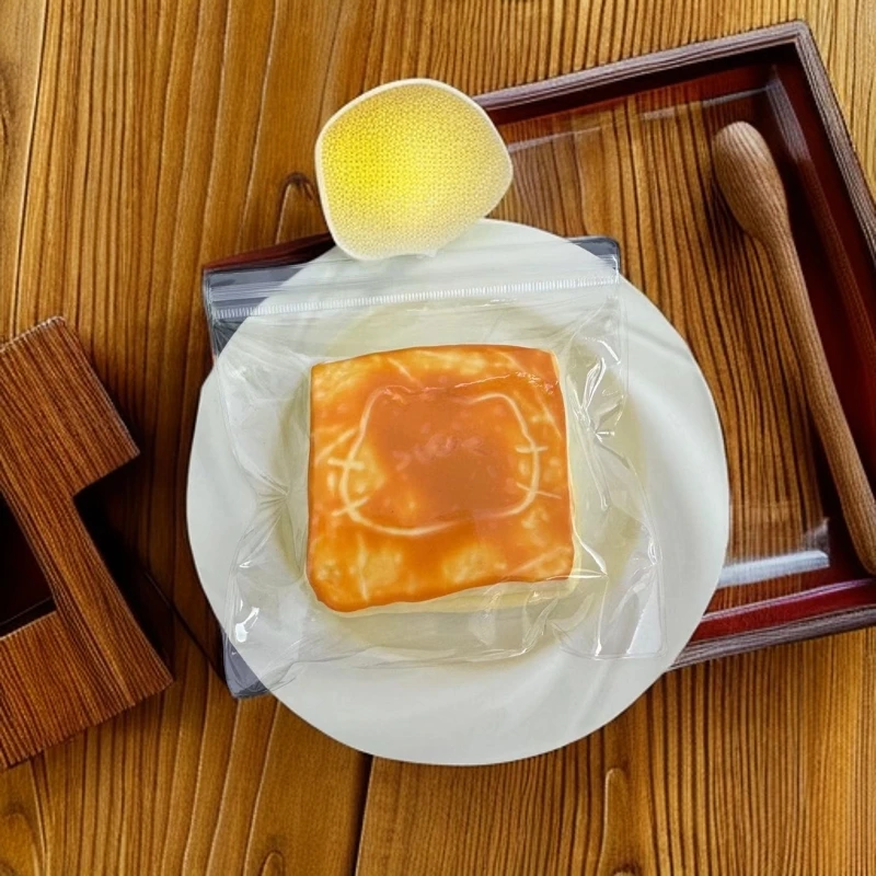 厚奶泥【食物色猫咪面包】~手工DIY解压玩具食品级硅胶捏捏慢回弹