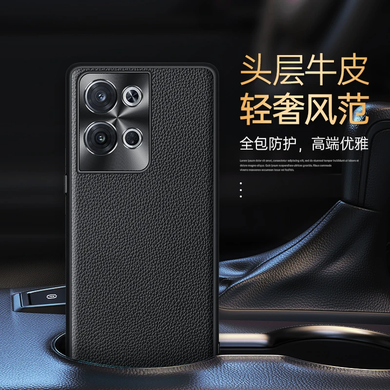 OPPOPHM110手机壳真皮Reno9手机套Reno9pro保护壳PGX110保护套Ren