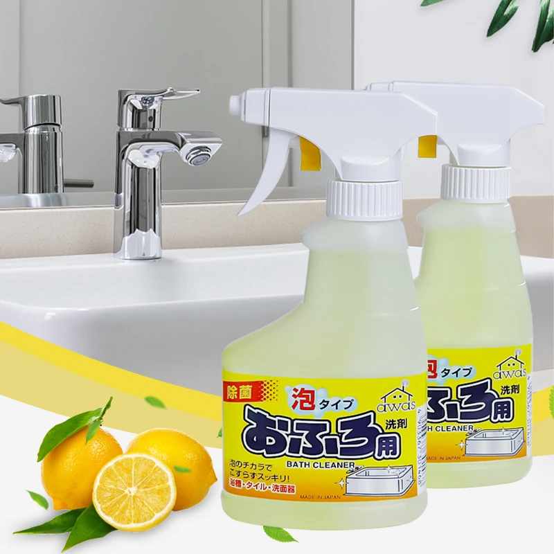 ROCKET日本浴室用清洁剂马桶清洁剂泡沫喷雾式浴室清洗剂300ml