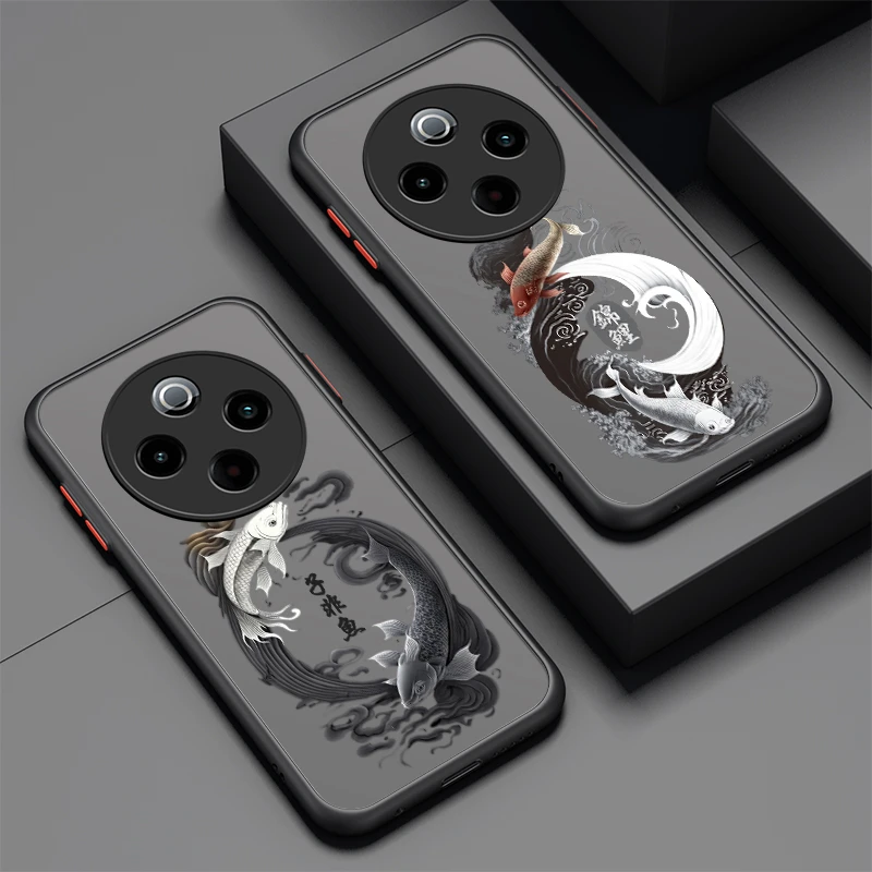 锦鲤适用vivoy300pro手机壳y300pro新款保护套磨砂肤感voviy300pr