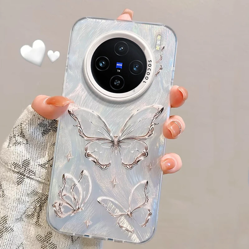 适用于vivox100手机壳x100pro保护套viv0x90女新款x90s防摔x80闪