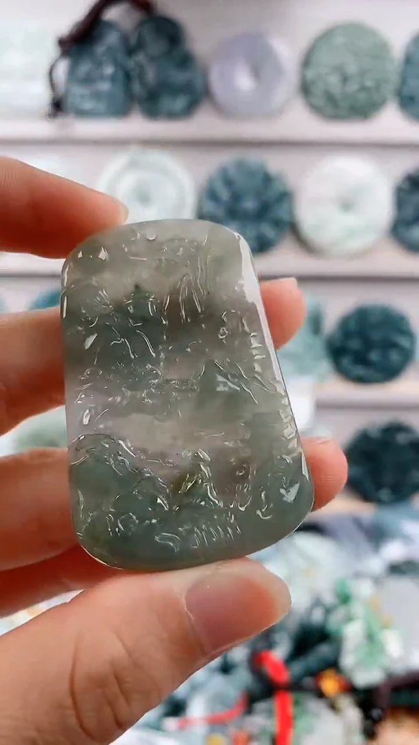 【闪购商品】翡翠颈饰未镶嵌天然翡翠A货