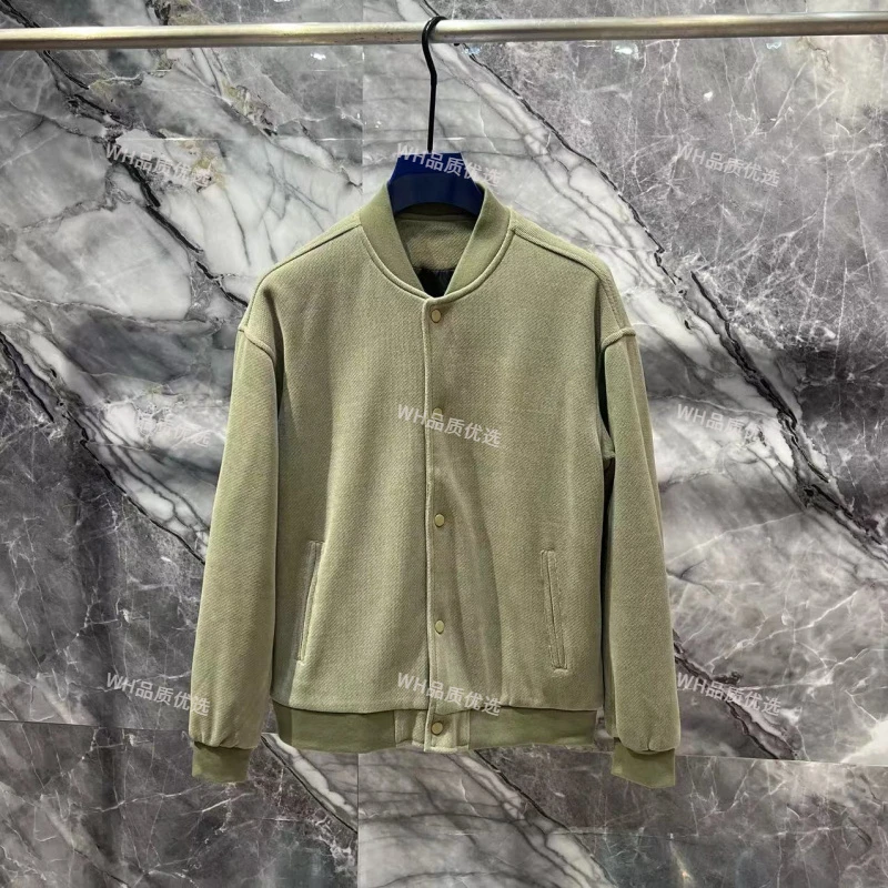 春秋帅气百搭休闲简约韩版棒球领夹克外套6606
