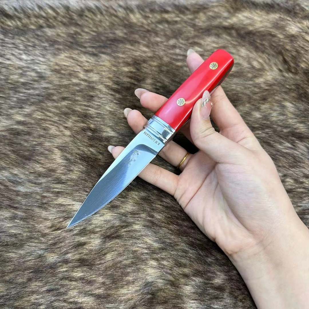 红 新款户外多功能收藏家用水果刀