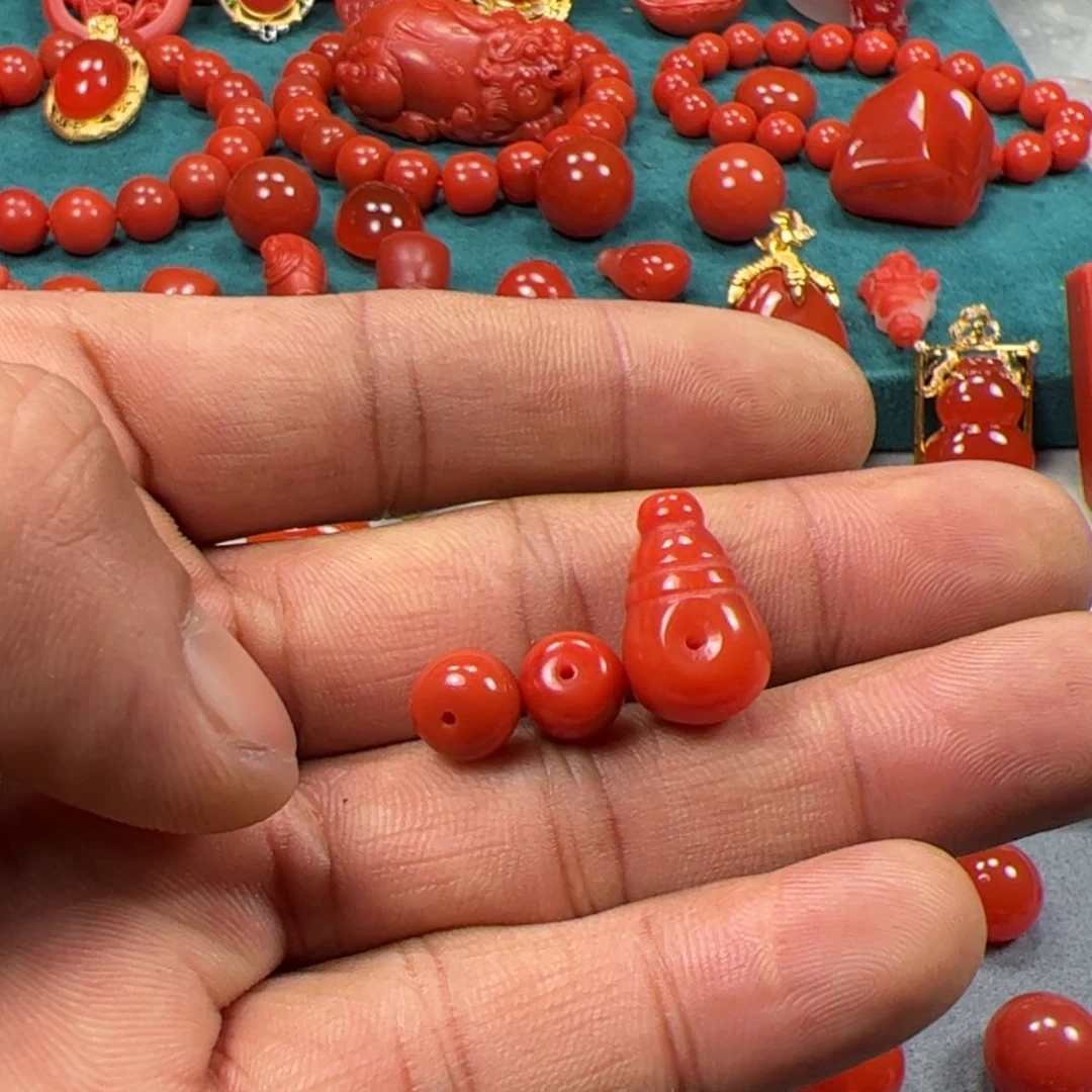 【闪购商品】南红玛瑙套装未镶嵌不**懂