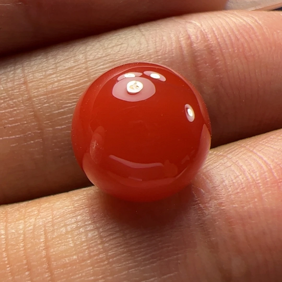 南红玛瑙单珠10➕未镶嵌?*风