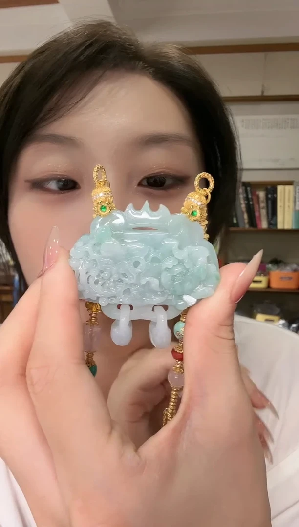 【闪购商品】翡翠颈饰未镶嵌国风
