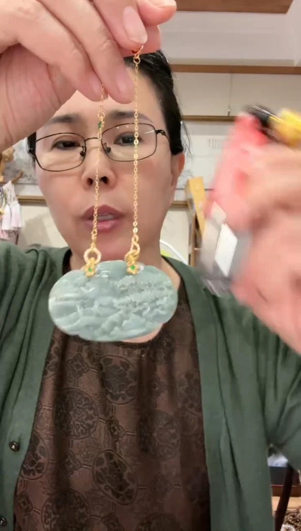 【闪购商品】翡翠颈饰未镶嵌国风