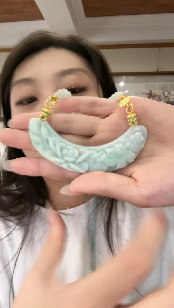 【闪购商品】翡翠颈饰未镶嵌国风