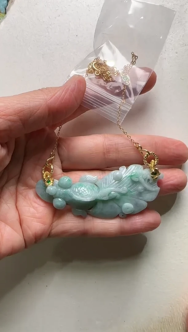 【闪购商品】翡翠颈饰未镶嵌国风