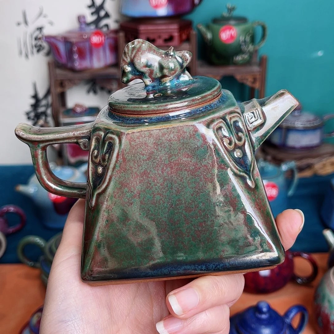 瓷片钧瓷艺术作品平