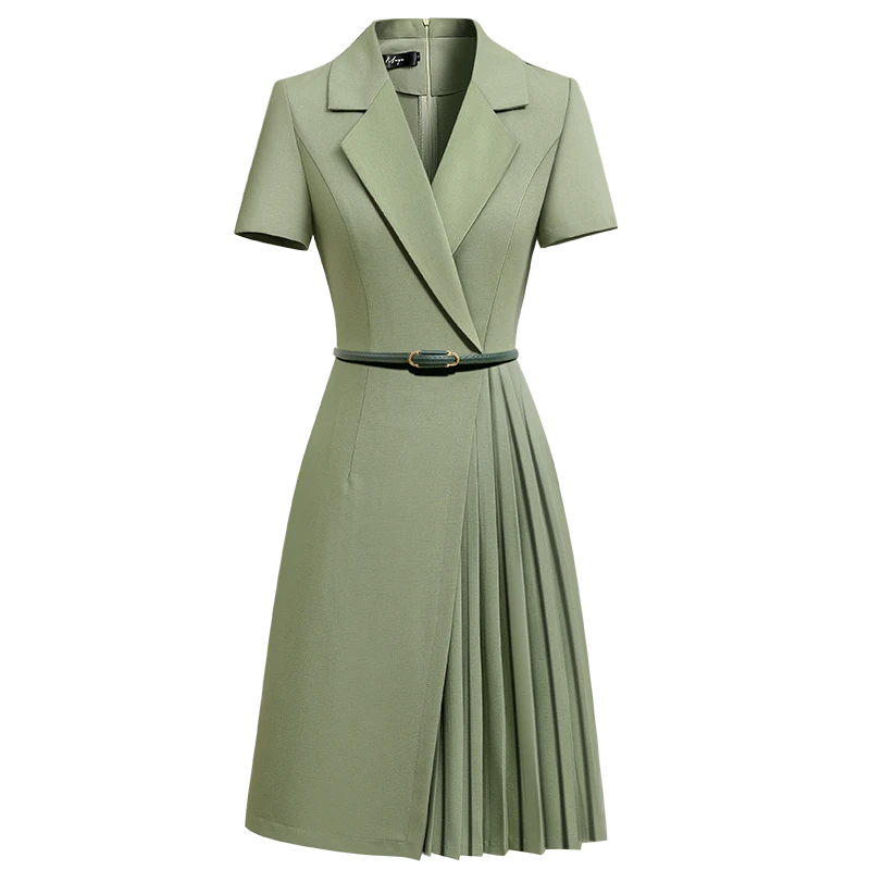 紫薇花《直播间选款》职业 气质  通勤风 修身 收腰 工作女神  时尚