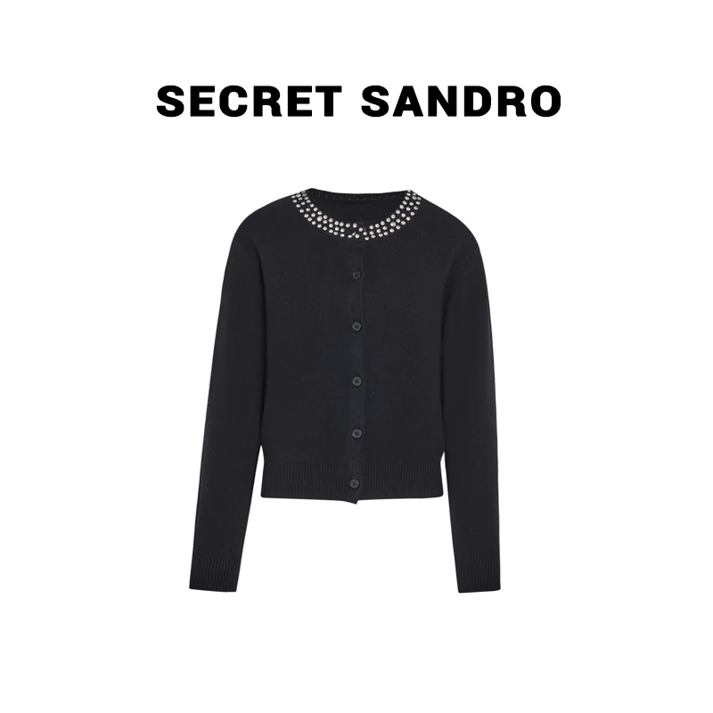 【黑天鹅】Secret Sandro 鸥小柒 毛针织衫 M84209259Q